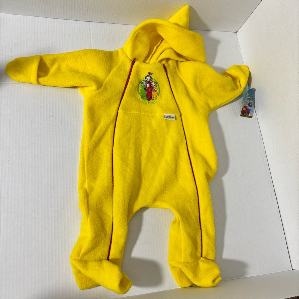 Vintage 1998 teletubbies one piece suit baby NWT
